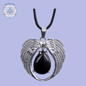 Colgante Alas Obsidiana