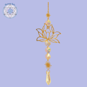 Atrapasueños Cristal Flor de Loto