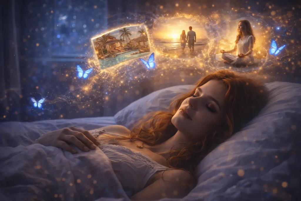 Programación mental antes de dormir